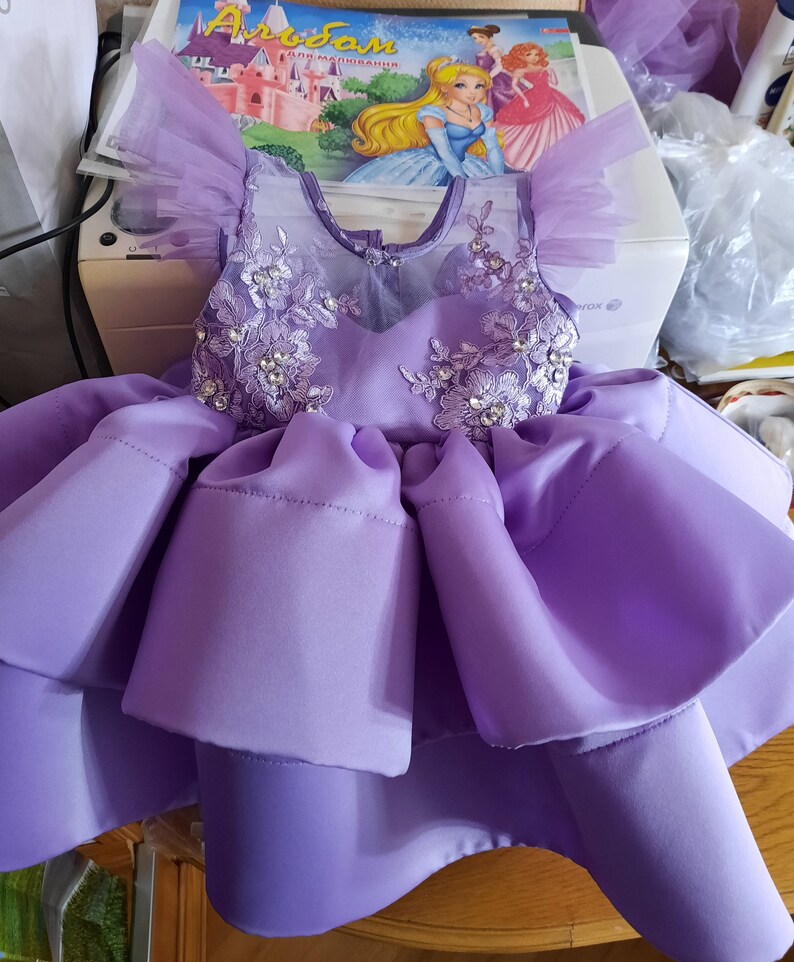 Lilas Flower Girl Dress First Birthday Dress First Birthday Etsy