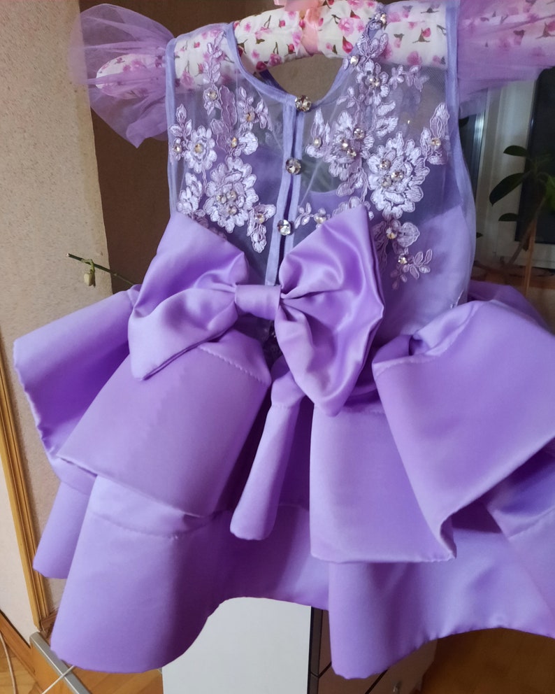 Lilas Flower Girl Dress First Birthday Dress First Birthday Etsy