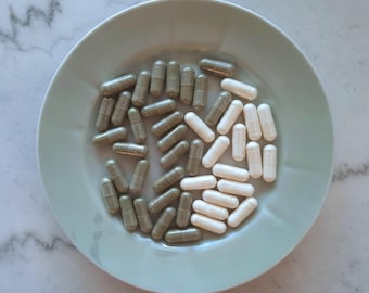 Marine Collagen und Weißdorn Kapseln Set, Gesundheitsset