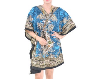 Cool Kaftans Kaftan Caftano XXL con frange taglia unica