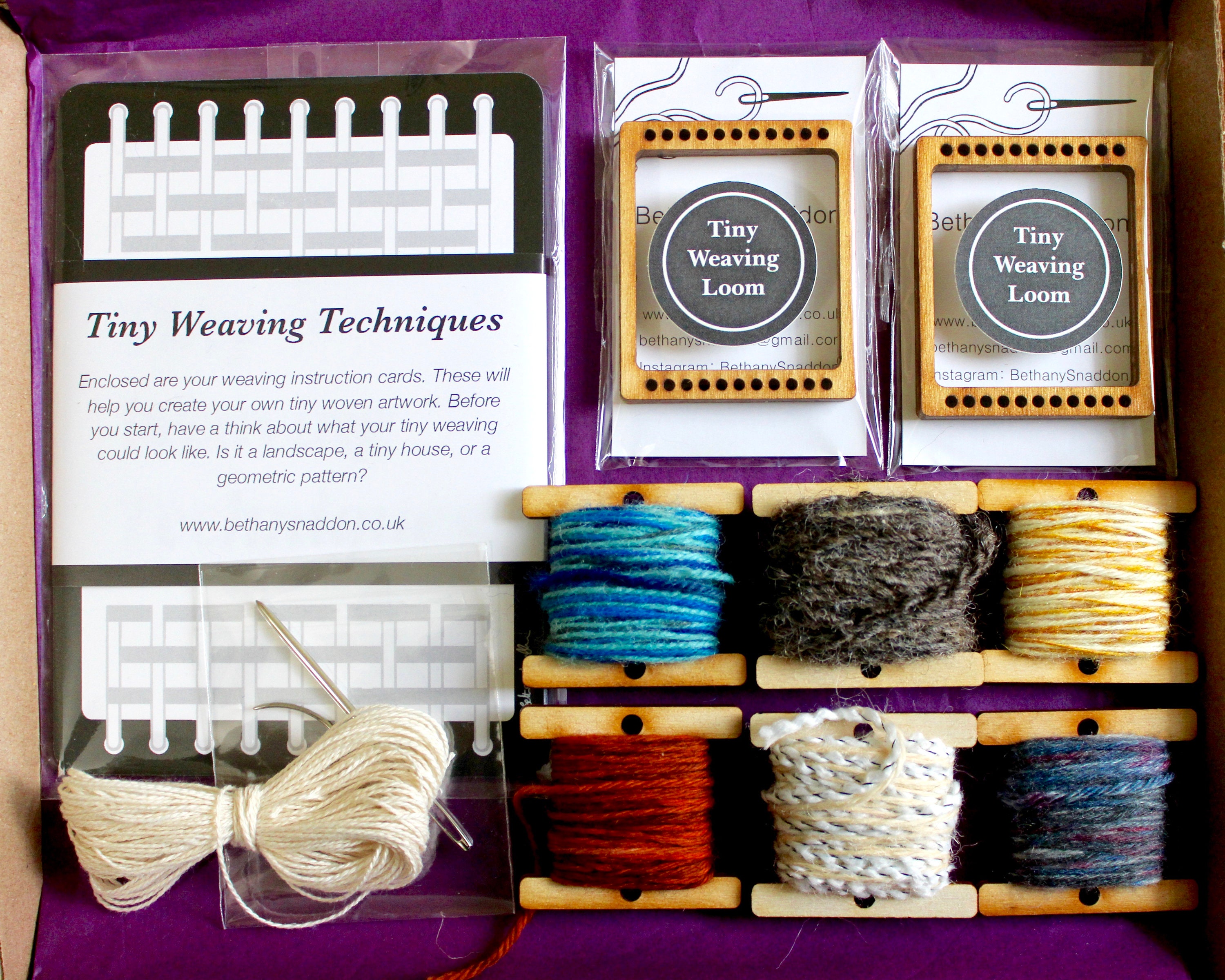 Bright Bookmark Weaving Loom Kit, Learn to Weave With Fun, Vivid