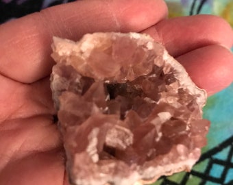 Unique Pink Amethyst Cluster