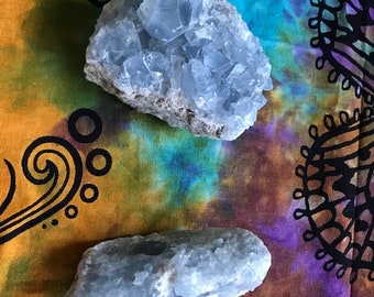 Celestite Clusters Angelic Communication Peace Loving Kindness