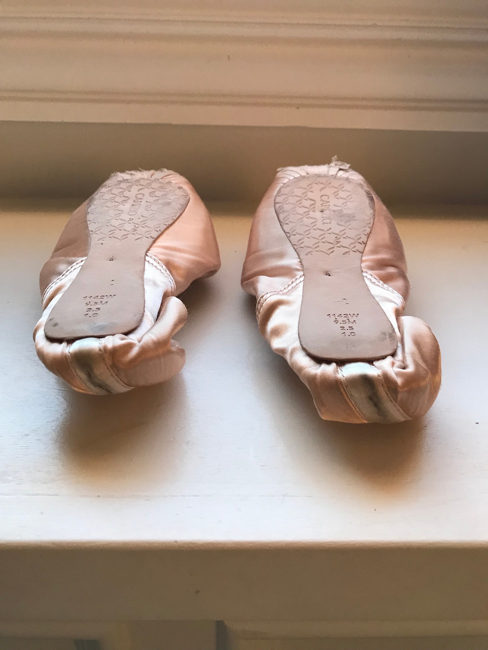 ballet pointe shoes