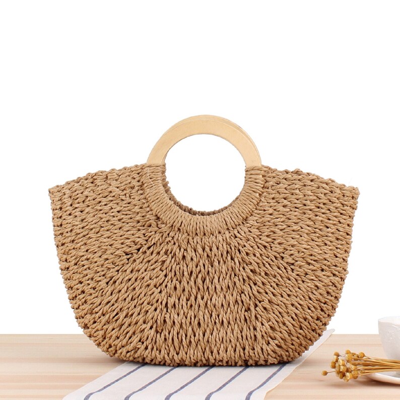 straw totes for summer