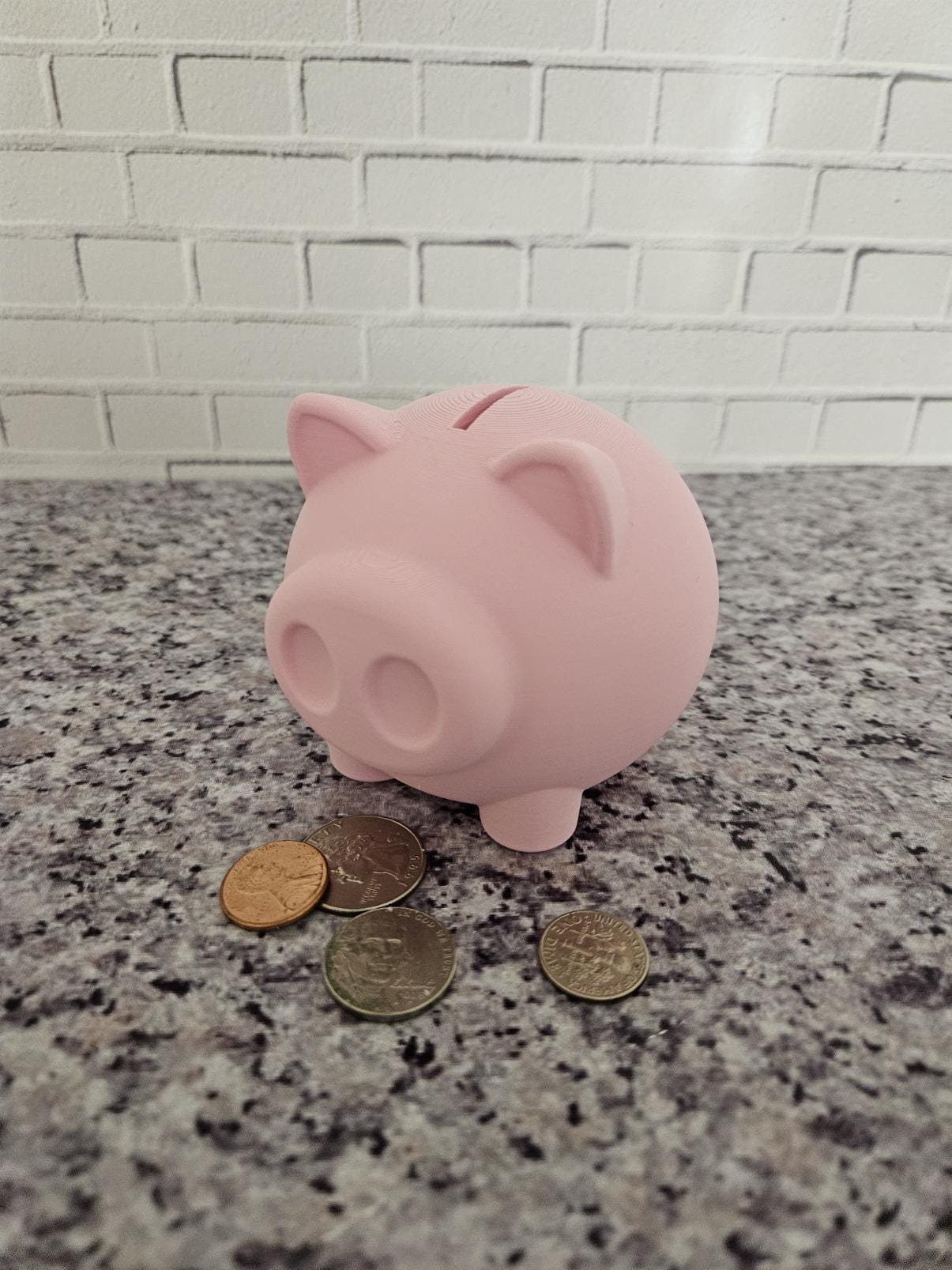3D Printed Piggy Bank - Coin Holder - Piggy Decor - Etsy
