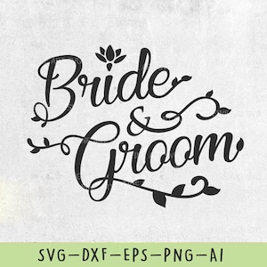 Braut und Bräutigam Schmuck, Braut Schmuck, Hochzeit geschnitten Datei, Hochzeit Schmuck, Hochzeit Schmuck, Graduierung Hochzeit, Braut und Bräutigam Herz, Instant Download