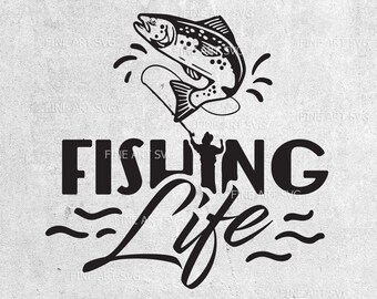 Download Fishing Couple Svg Etsy