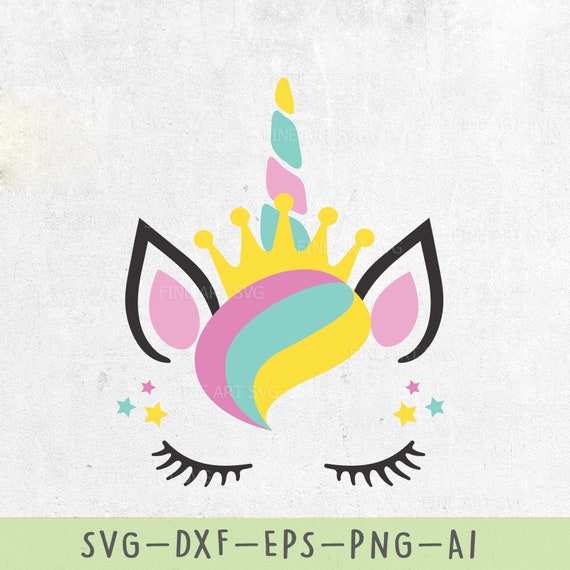 Download Unicorn crown svg design svg for Cricut Silhouette and ...