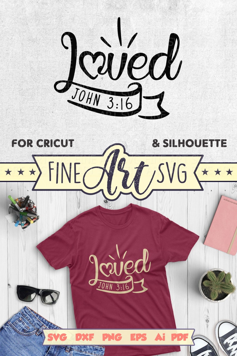 Download Loved SVG Bible Verse SVG Christian shirt svg Religious | Etsy