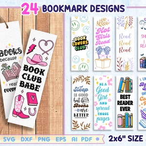 Zakładka SVG Bundle, Inspirująca zakładka SVG, Zakładka PNG Plik, Projekt zakładki do druku, Modna zakładka SVG, Zabawny cytat z czytania SVG