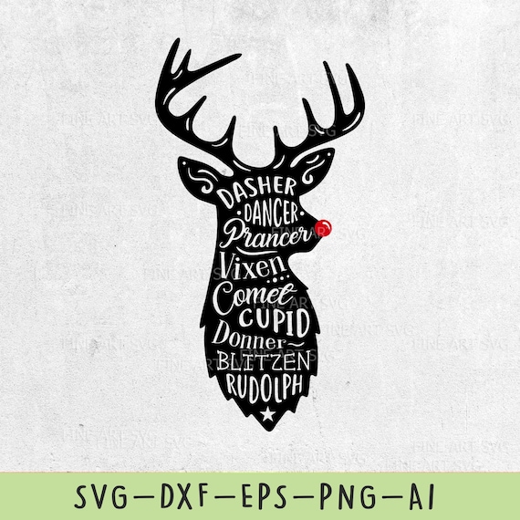 Download 32+ Free Rudolph Svg File Background Free SVG files ...