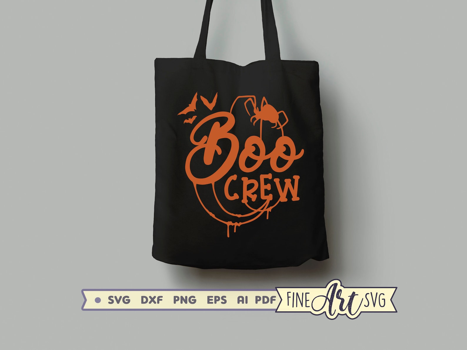 Boo SVG File Boo Crew SVG Halloween Shirt Svg Design Fall - Etsy