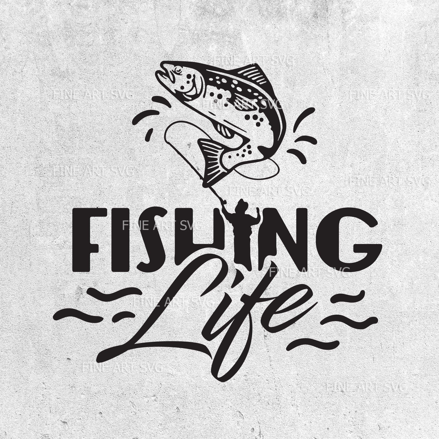 Fishing Life SVG, Fishing Svg, Fishing Designs, Fishing Dxf File, Fishing  Svg Files, Fishing Shirt Svg, Svg, Cut Files for Cricut, Eps, Png 