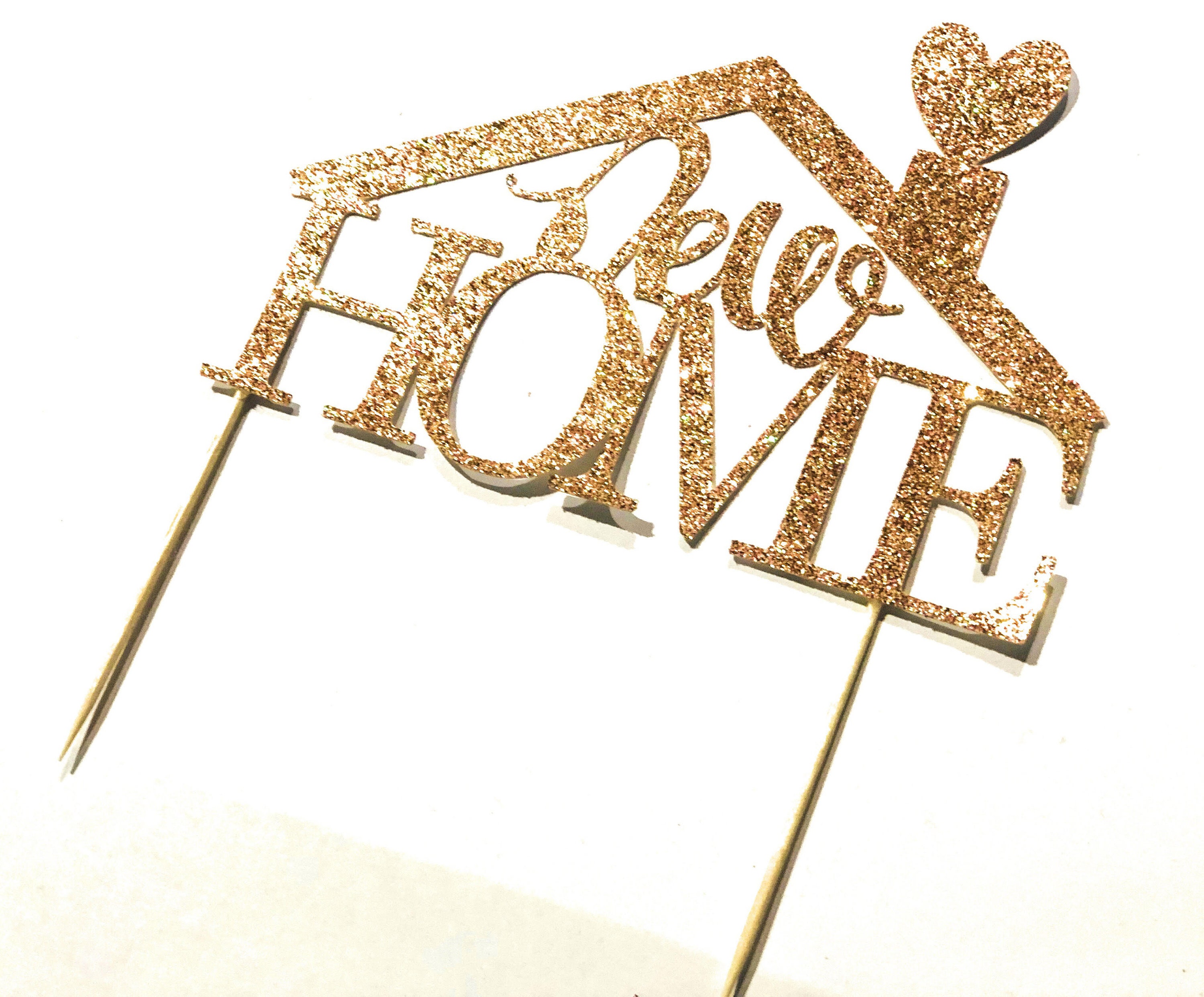 New Home House Warming Cake Topper Home Etsy UK