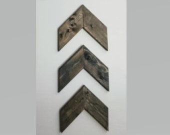Chevron arrows/set of 3 arrows/Nursery Wall Decor/shabby chic/Wooden Arrows/arrow Wall Art/primitive/rustic arrows//home decor/gallery wall