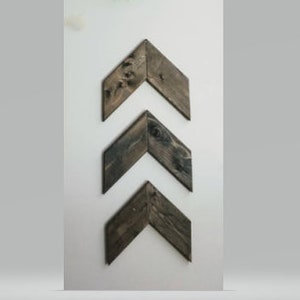 Chevron arrows/set of 3 arrows/Nursery Wall Decor/shabby chic/Wooden Arrows/arrow Wall Art/primitive/rustic arrows//home decor/gallery wall