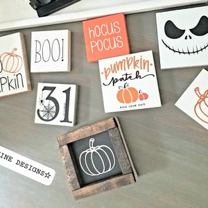 halloween signs Hello pumpkin mini sign|wood pumpkin sign|fall decor |framed sign | pumpkin sign | hello pumpkin | Thanksgiving decor |