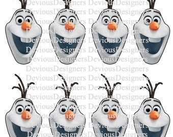 Olaf Marshmallow Pop *Sofort Download