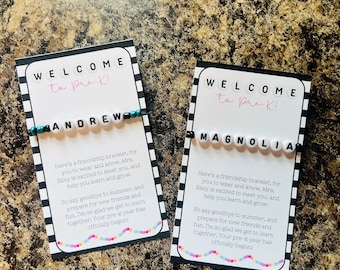 Friendship Bracelet Tags | Gift Tag | Back to School