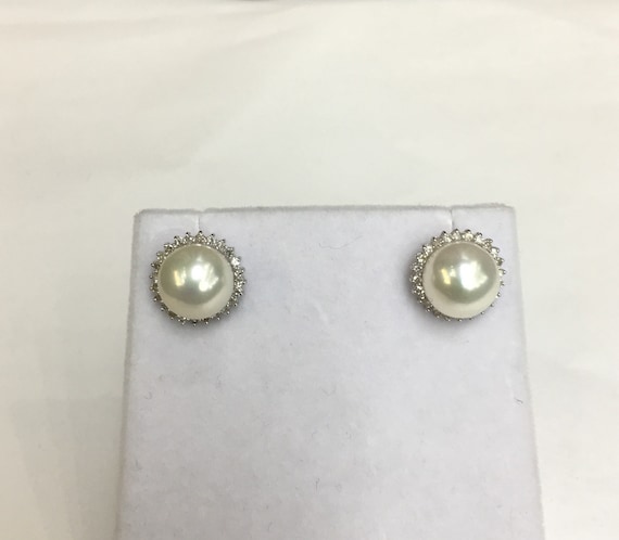 10mm South Sea Pearls 14 k Gold 1 .0 -TDW