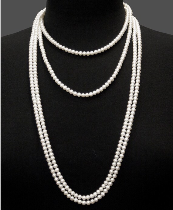 100" Strand of 11.5mm Cultured Pearls one endless Strand of Nice Pearls, Great Luster and Color