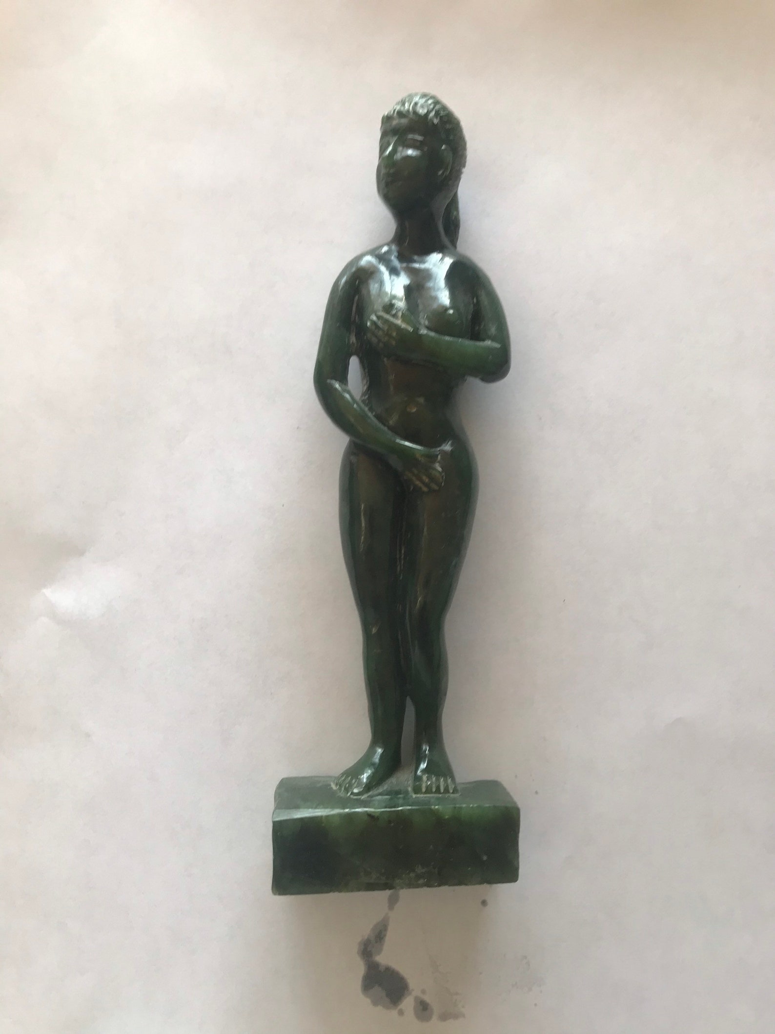 Jade Statue of Beautiful Lady Etsy