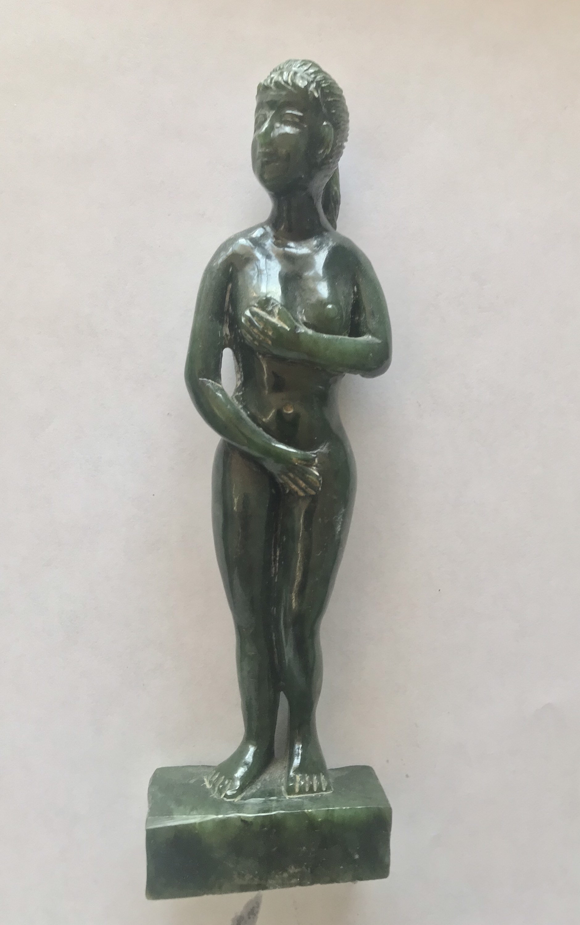 Jade Statue of Beautiful Lady Etsy UK