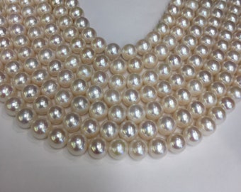 69” Strand of 10.5mm Cultured Pearls  one endless Strand of Nice Pearls, Great Luster and Color
