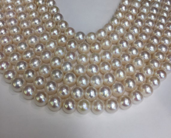 100" Strand of 11.5mm Cultured Pearls one endless Strand of Nice Pearls, Great Luster and Color