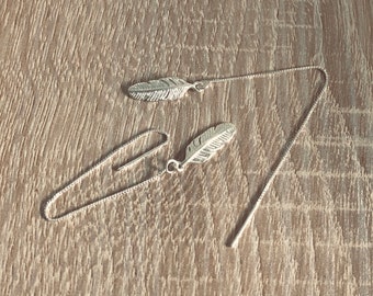 Sterling Silver Threader Flyé Earrings