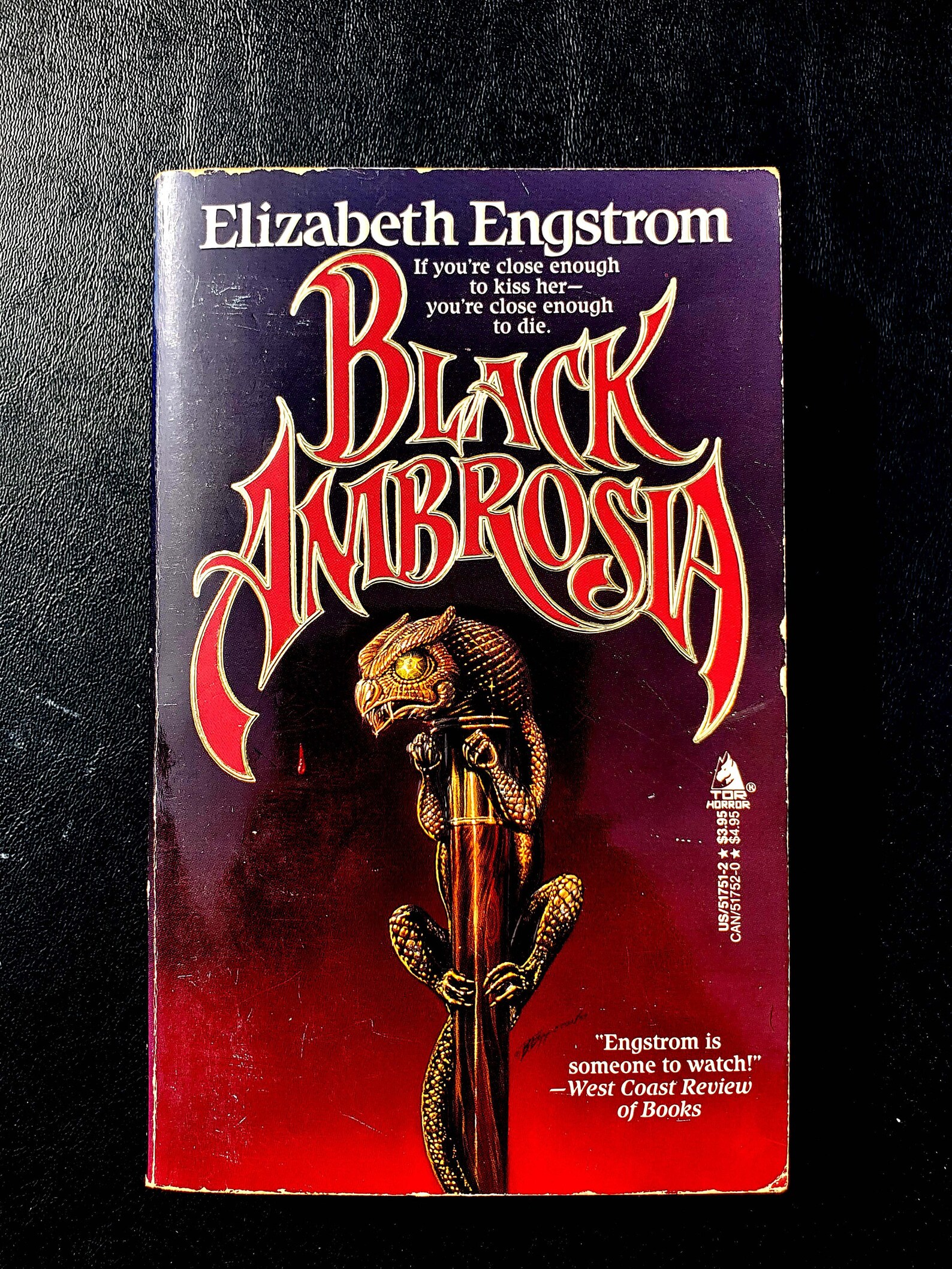 Rare original edition Black Ambrosia Elizabeth Engstrom Etsy