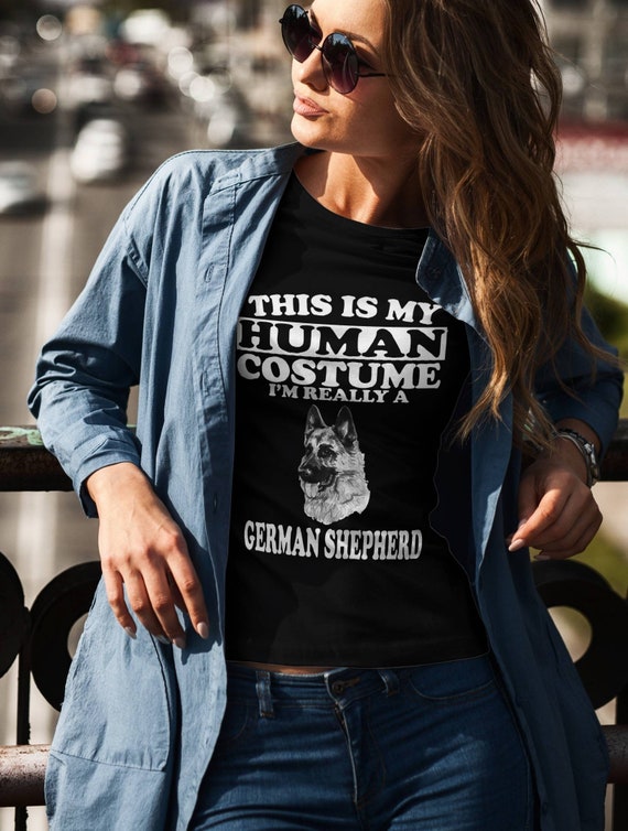 This Is My Human Costume I M Really A German Shepherd Etsy