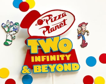 Toy Story Cake Topper: Two Infinity & Beyond Party Decor