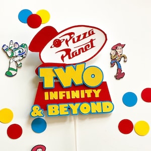 Toy Story Cake Topper: Two Infinity & Beyond Party Decor