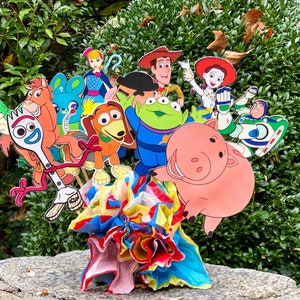 Toy Story Cake Toppers: Birthday Party Centerpiece Decorations