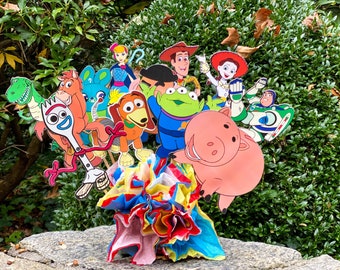 Toy Story Cake Toppers: Birthday Party Centerpiece Decorations