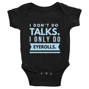 Funny Sarcastic Hilarious Eyerolls Baby Bodysuits Unisex. Best new born Gift. Bundle of Joy.