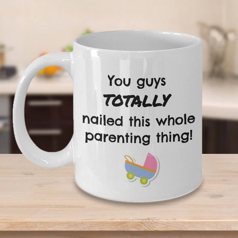 New Parents mom dad Gift Funny Congrats on new baby