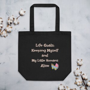 Funny Gift Gifts for New Mom Parents gor After Birth Eco Tote Bag Mom Squad Grocery Shopping Bag