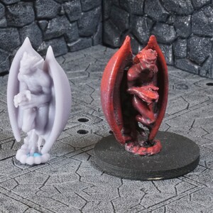 Mischievous imp monster - Unpainted 3d print mini