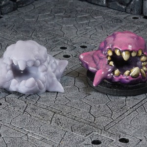 Fangslime monster - Unpainted 3d print mini
