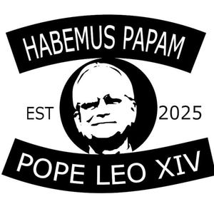 Habemus papam, papa leone xiv file digitale svg e png