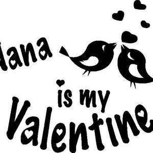 FICHIER NUMÉRIQUE Nana is my valentine