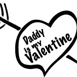 Papa est ma Saint-Valentin Fichier numérique