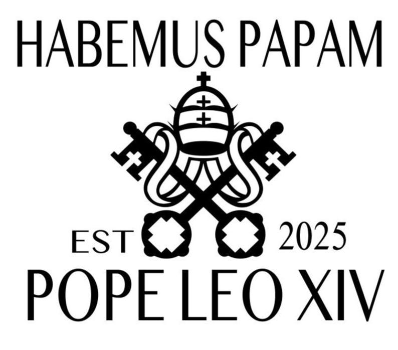 Habemus Papam, Pope Leo Xiv Svg and Png Digital File - Etsy