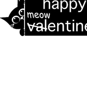 Fichier numérique miaou Saint-Valentin