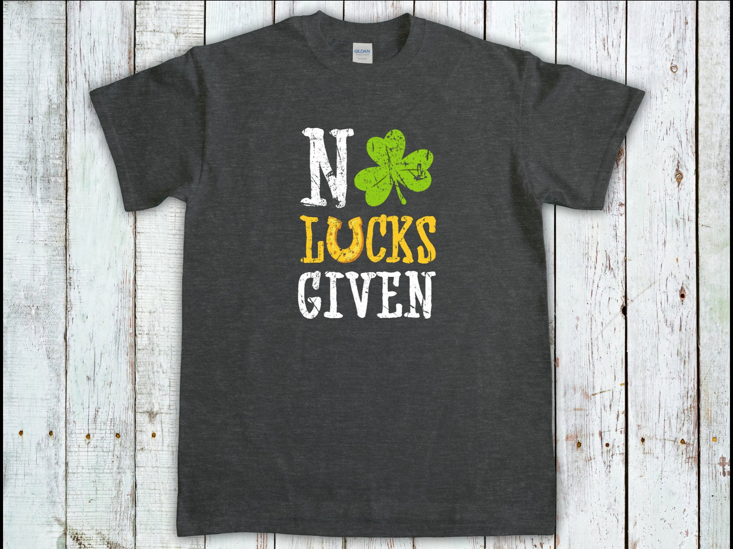 Discover No Lucks Given Shirt, Funny Irish Shirt, St Patrick's Gift