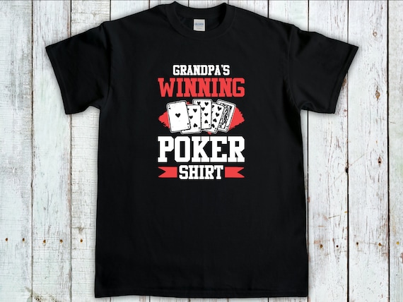 Mens Funny Poker Grandpa Shirt Poker Lovers Gifts Father's Day Mens Funny Poker Grandpa Shirt Poker Lovers Gifts Father's Day