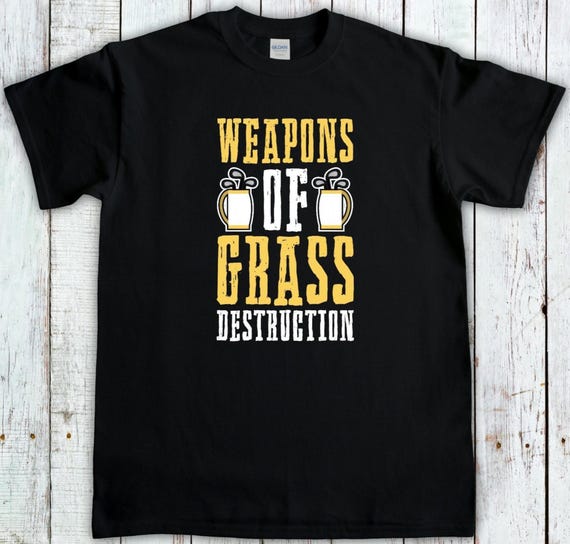 Funny Golfing Shirt, Weapons Of Grass Destruction, Golf Pun T-Shirt, Miniture Golf Gift, Golfing Gift For Dad, Golf Gifts For Women